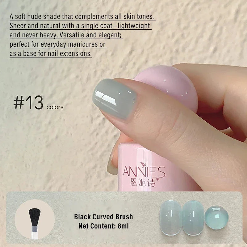 8ml Nude Gel Nail Polish – 23 Colors UV/LED Semi-Permanent