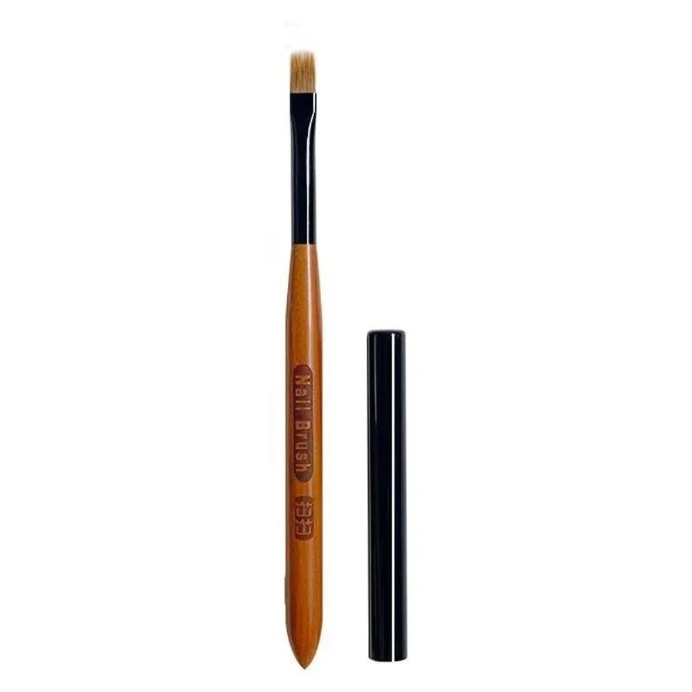 Nail Art Detail Brush – Ombre & Gel Pen Wooden Handle Tool