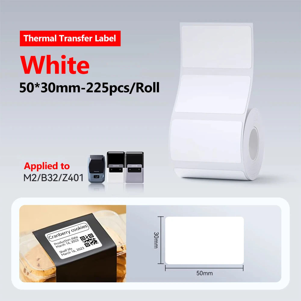 NIIMBOT M2 Bluetooth Thermal Label Printer 300DPI | Portable Thermal Label Printer PRIMED Only 1WH 5030