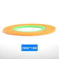 Ultra-Fine Model Masking Tape 1mm 2mm 3mm – 18m Roll