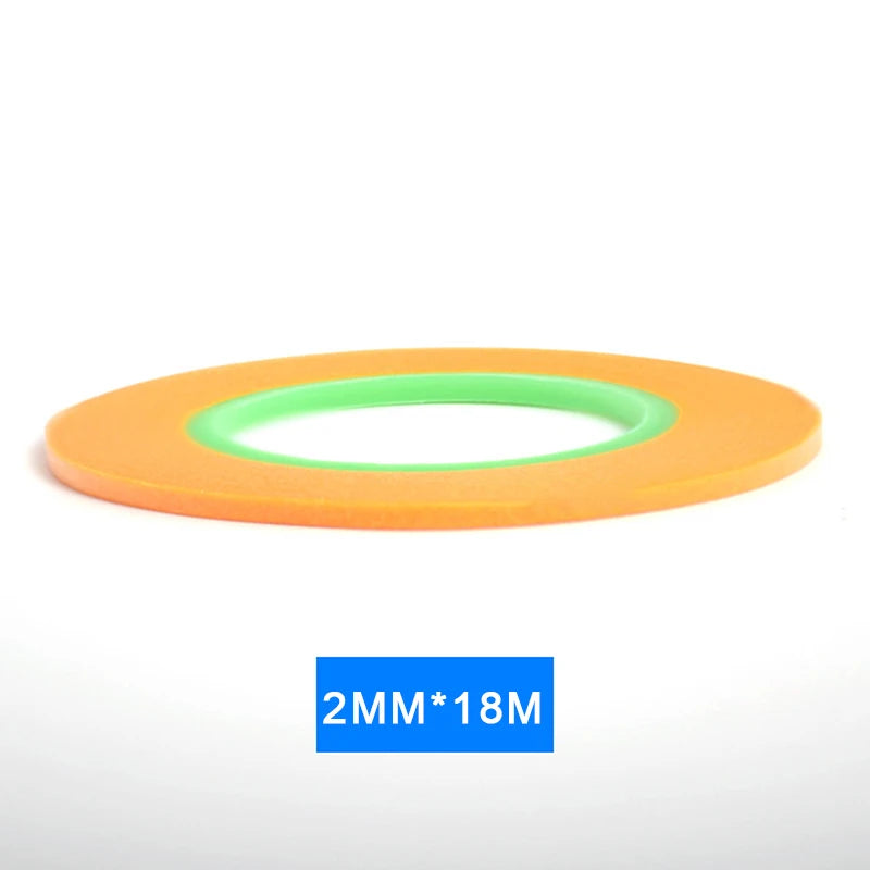 Ultra-Fine Model Masking Tape 1mm 2mm 3mm – 18m Roll