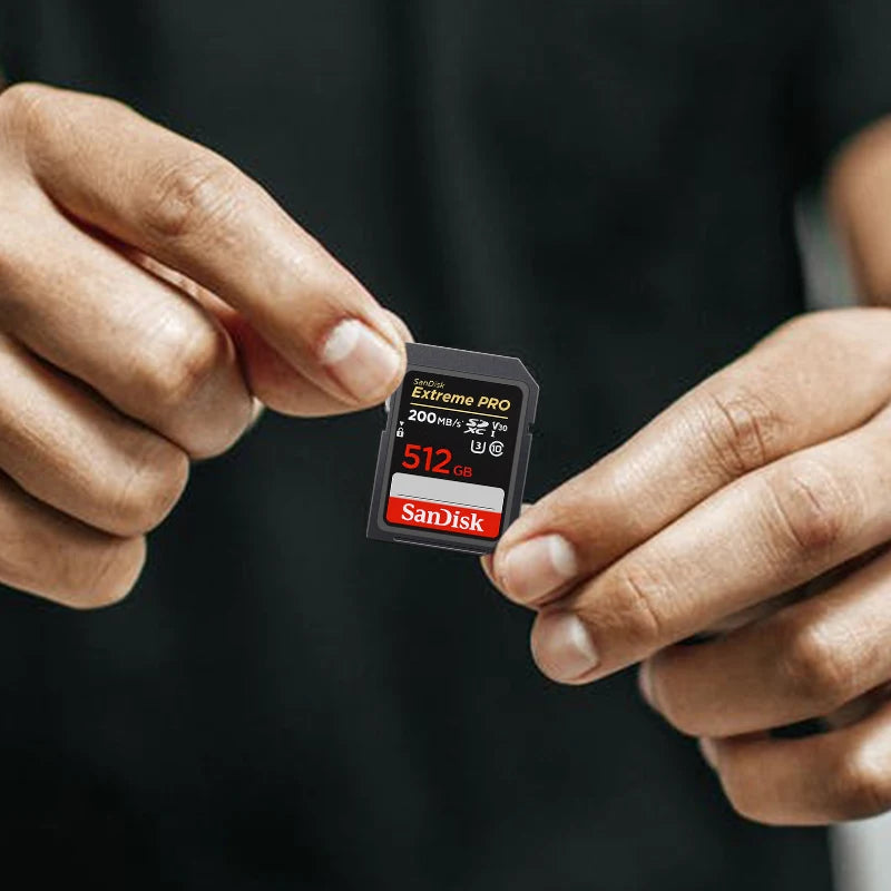 SanDisk Extreme PRO UHS-I SD Card 32GB–1TB | Up to 200MB/s
