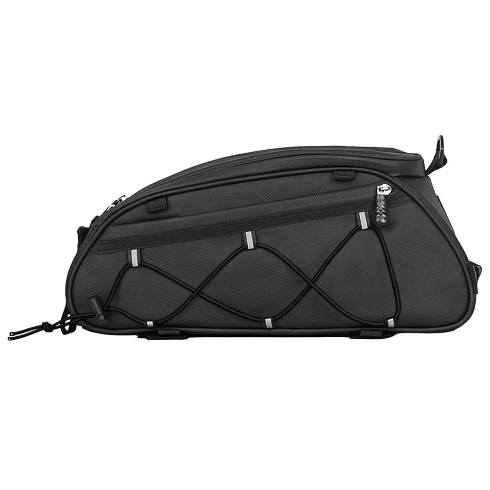Waterproof Bike Rear Trunk Bag | Multi-Pocket Cycling Pannier Bike Trunk Bag PRIMED