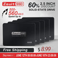 Z-Suit 1TB 2.5" SATA III Internal SSD – Laptop & Desktop Internal SSD Drive PRIMED 128 GB