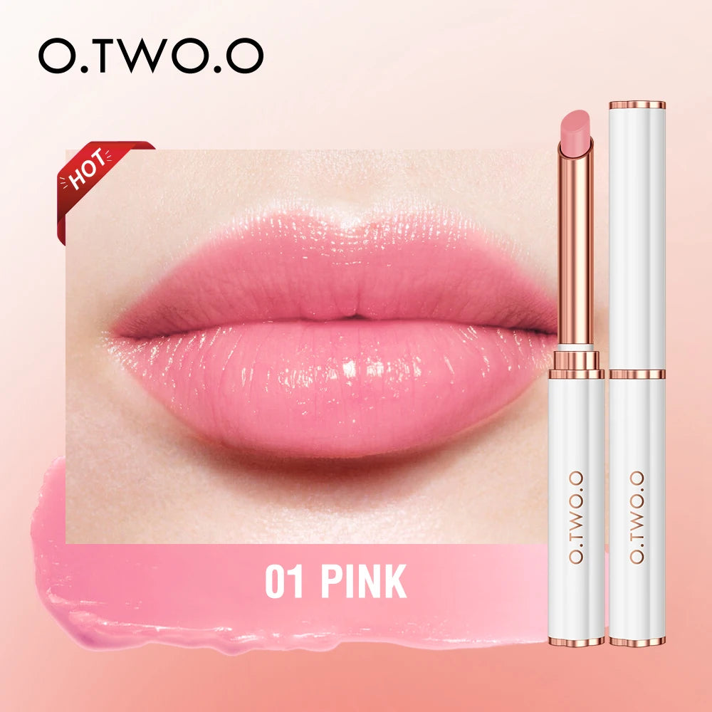O.TWO.O Color Changing Lipstick – Beeswax Moisturizing Lip Balm