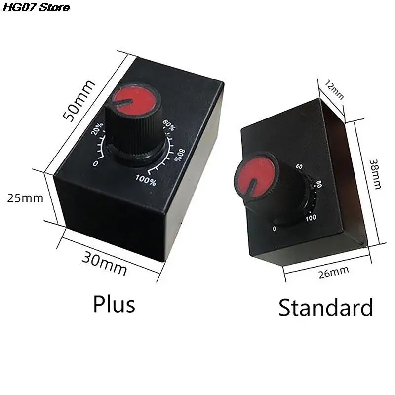 Mini DC 0–10V Knob Dimmer for LED Grow Light Drivers LED Dimmer Controller PRIMED