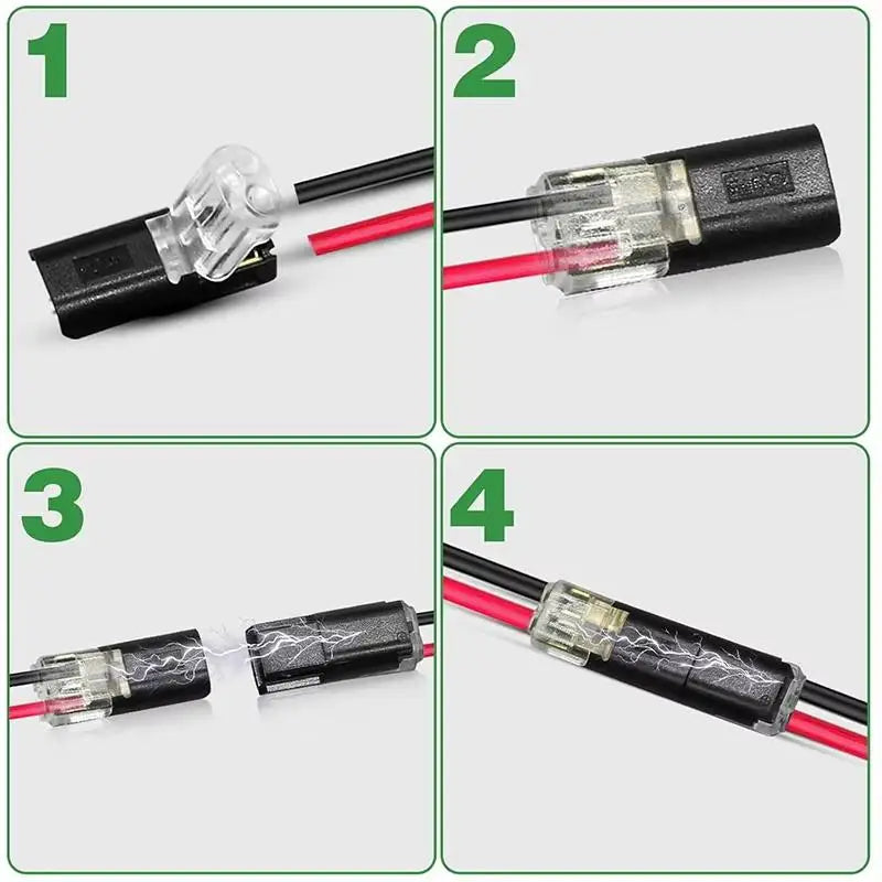 No-Strip Automotive Wire Connector Plugs 30/60Pcs Universal