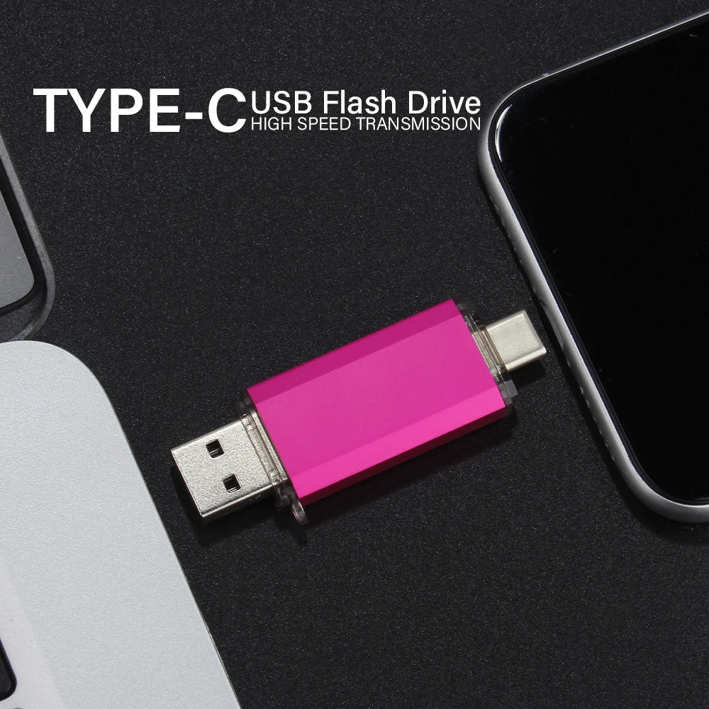 JASTER Type-C USB Flash Drive 8GB–128GB | Plastic Pen Drive USB Flash Drive PRIMED
