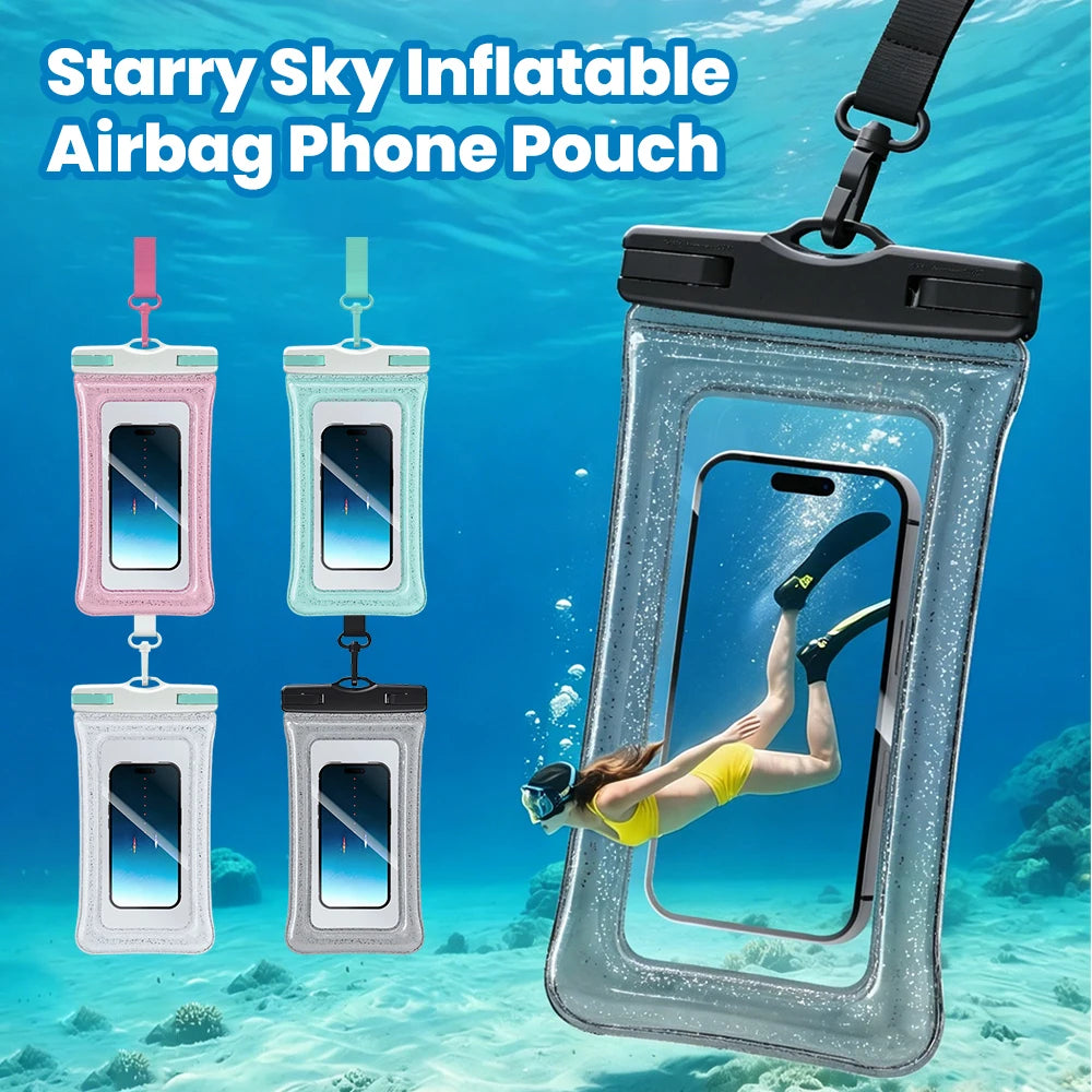 Waterproof Phone Pouch Bag – Swimming, Diving & Photos