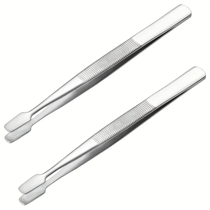 Stamp Tweezers Flat Wide Tip – Philately, Coins & Photos Tool