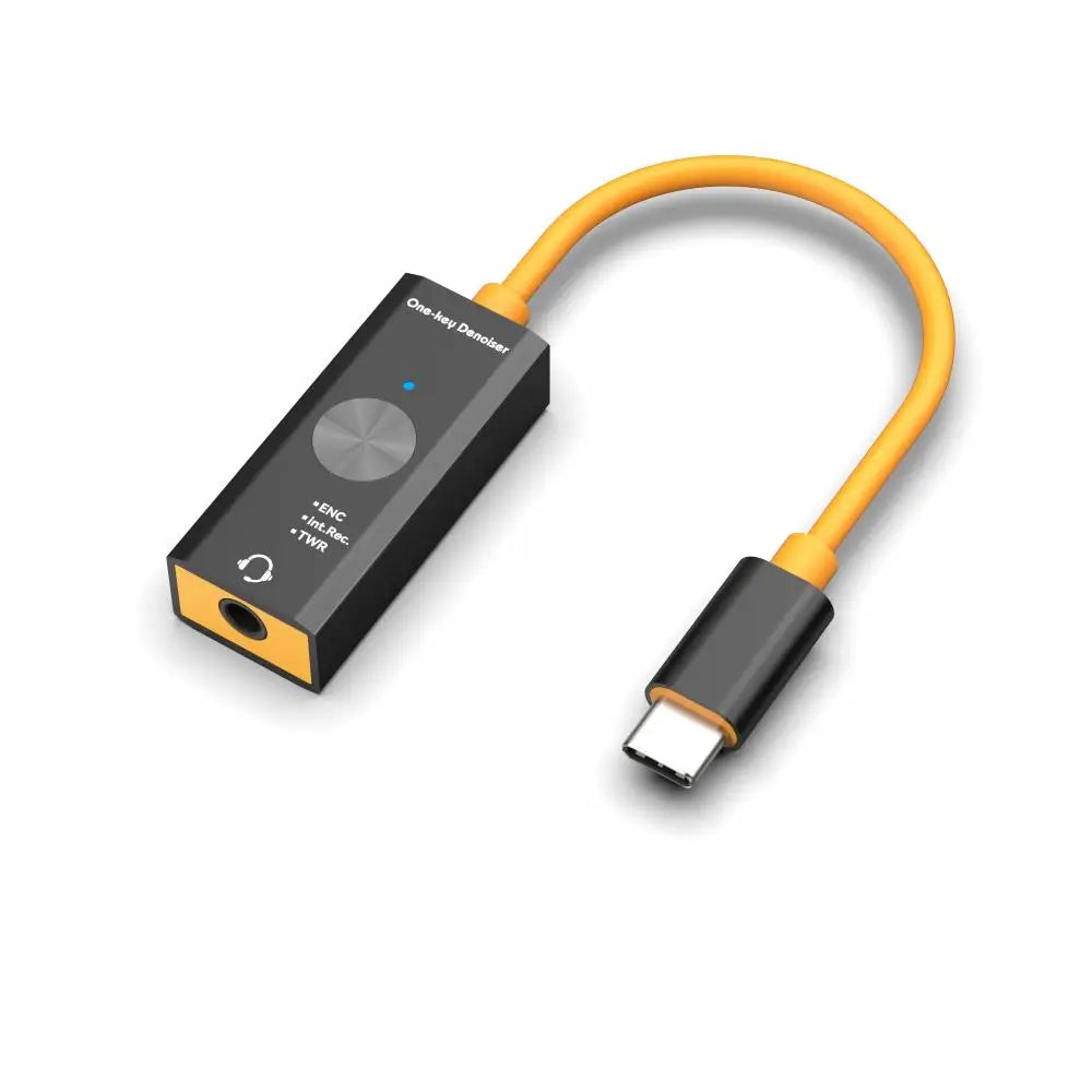 USB Type-C Sound Card DSP ENC Noise Cancellation 48kHz