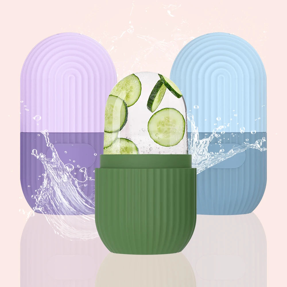 Silicone Face Ice Mask Mold – DIY Cooling Skin Care Tool