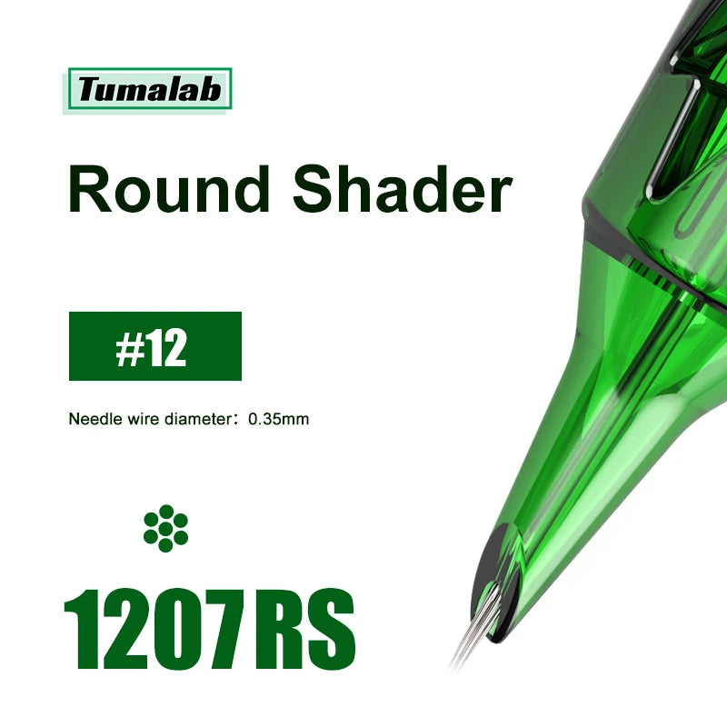 TUMAlab Cartridge Tattoo Needles 20Pcs – Liners & Shaders