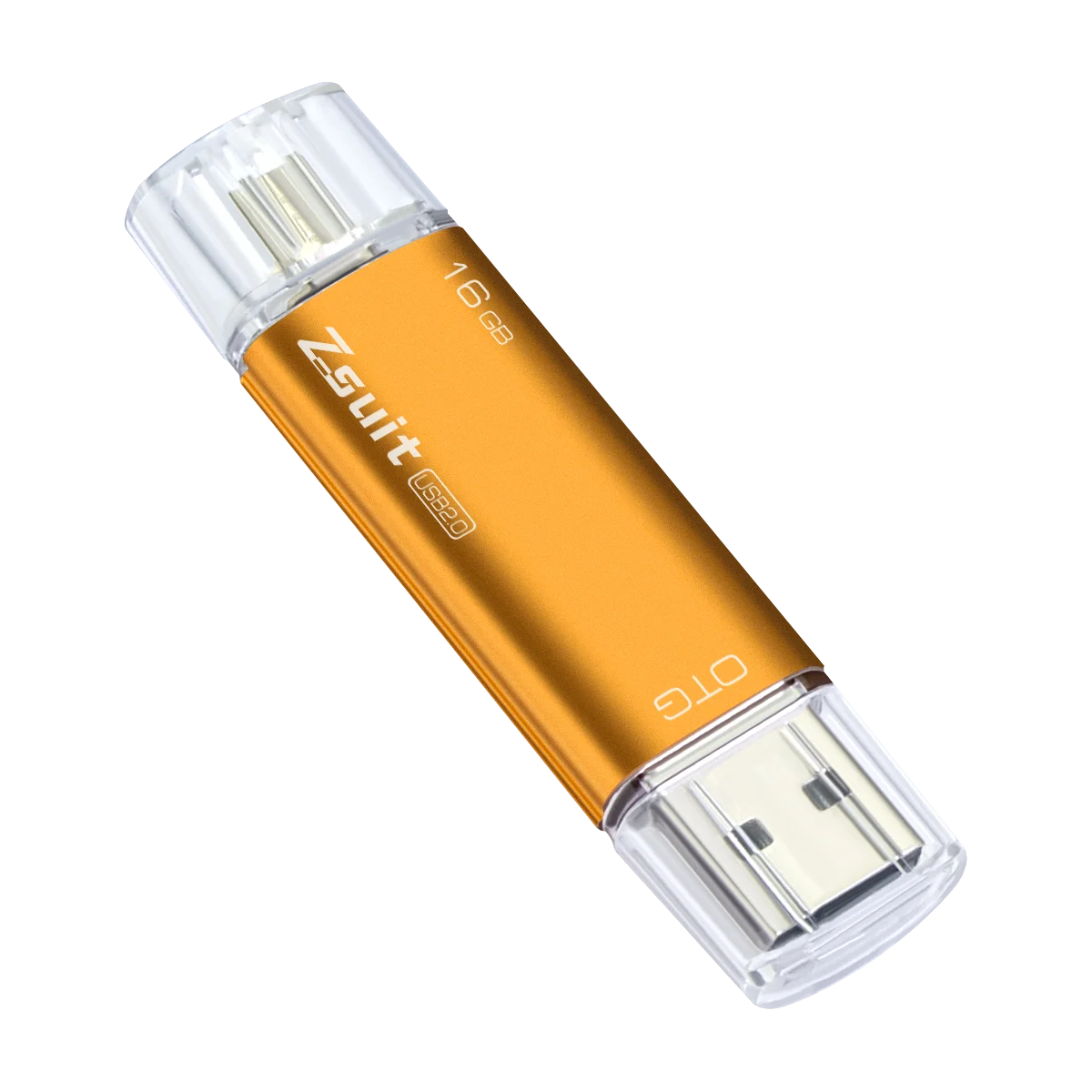 ZSUIT 2-in-1 Type-C USB Flash Drive Metal Pen Drive 128GB