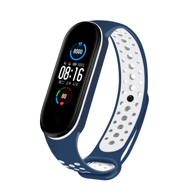 Silicone Strap for Xiaomi Mi Band 3 4 5 6 7 – Sport Band