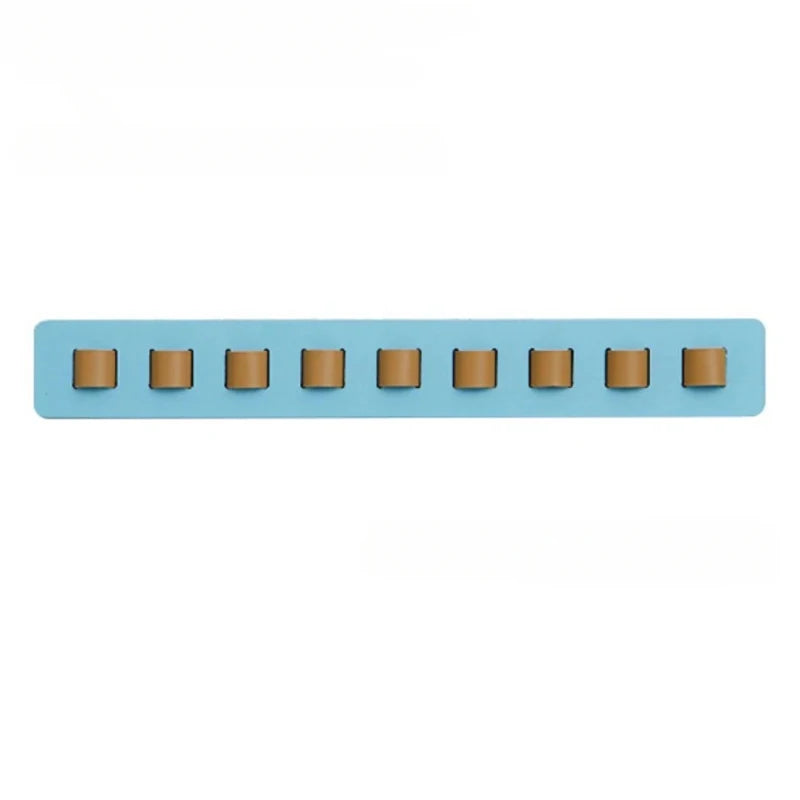 Wooden Wall-Mounted Eyeglass & Sunglasses Display Rack