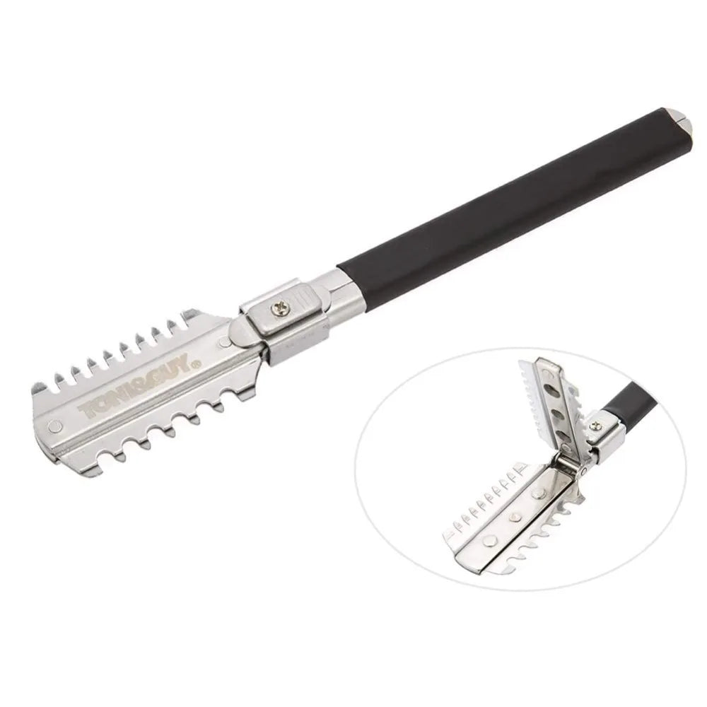 Double-Edge Razor Comb – Hair Thinning & Styling Tool Hair Razor Comb PRIMED