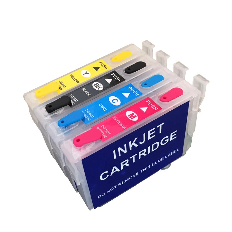 T1801 T1811 Refillable Ink Cartridges for Epson XP Printers Refillable Ink Cartridge PRIMED Default Title