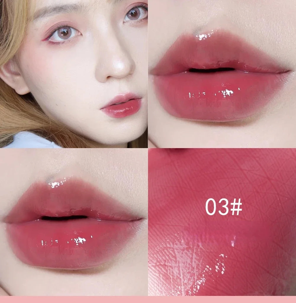 TEAYASON Mirror Jelly Lip Gloss – 10 Shades Pearl Lipstick
