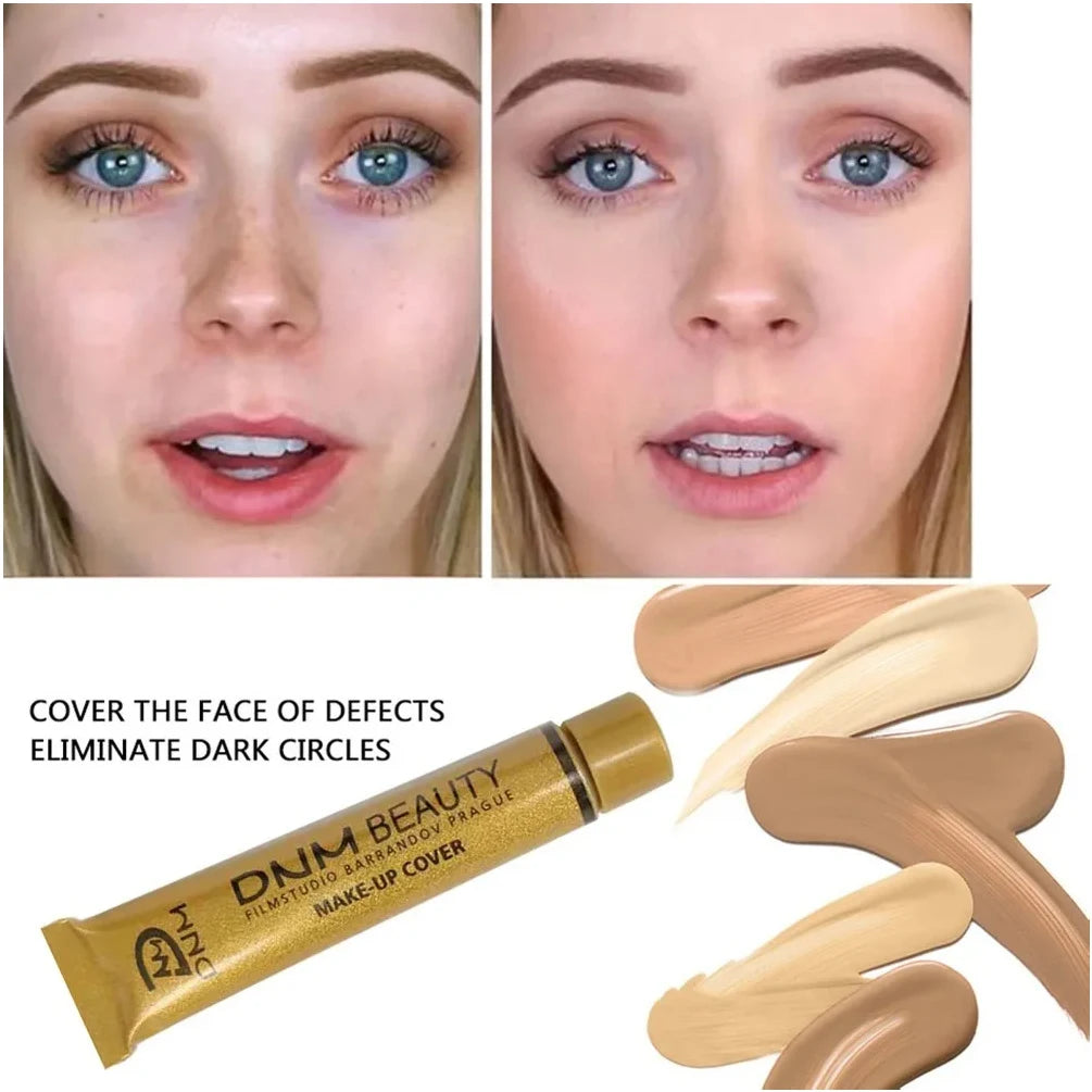 DNM Full Coverage Waterproof Concealer Cream – All Skin Types
