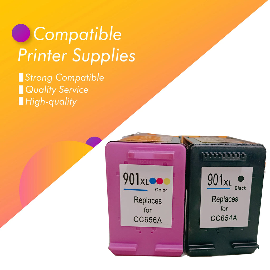 HP 901 901XL Compatible Ink Cartridge | Einkshop Officejet Ink Cartridge PRIMED