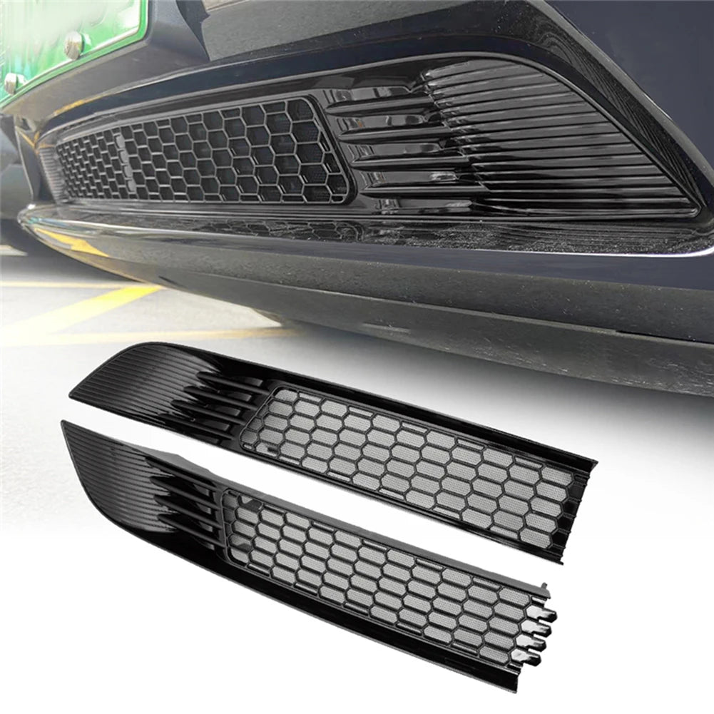Tesla Model 3 & Y Bumper Grille Mesh Vent Cover 2017–2022 Bumper Grille Insert PRIMED
