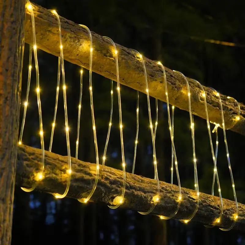 Solar Rope Lights 50/100 LED Waterproof Outdoor Fairy Lights Solar String Lights PRIMED