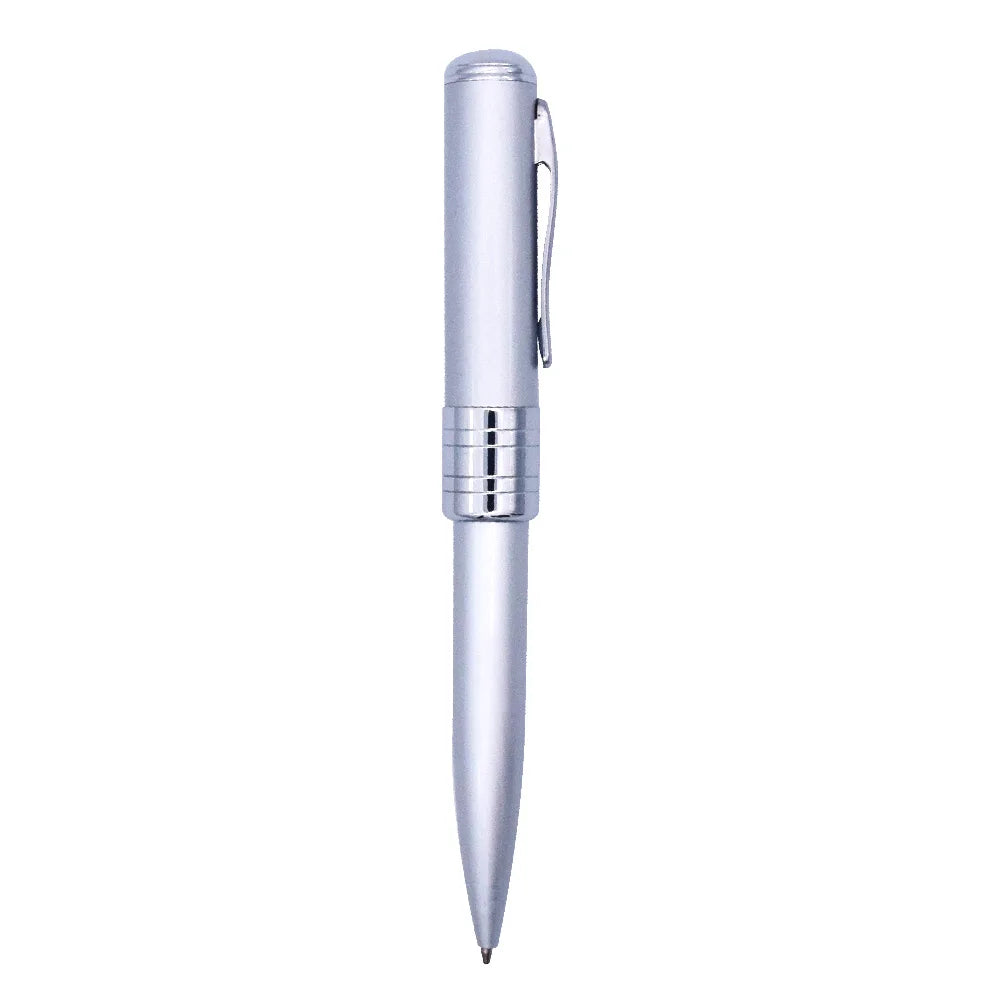 Pen USB Flash Drive 2.0 | Ballpoint Writing Pen Memory Stick USB Flash Drive Pen PRIMED 32 GB Silver