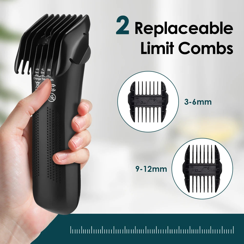 Men's Body Hair Trimmer – Ceramic Blade All-In-One Groomer Body Hair Trimmer PRIMED