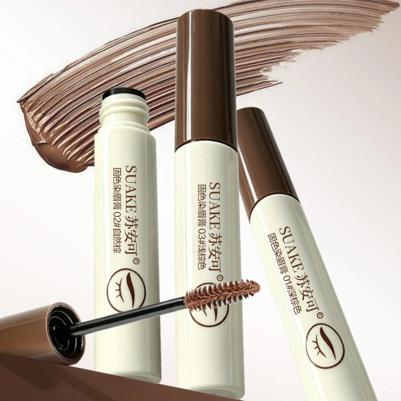 Waterproof Eyebrow Tint Gel – 3 Brown Shades, Fluffy Brow
