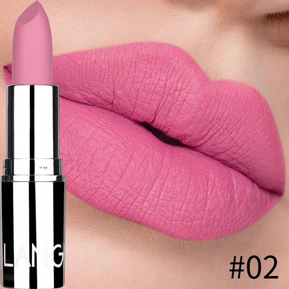 Velvet Matte Lipstick 8 Colors | Non-Stick, Long-Lasting
