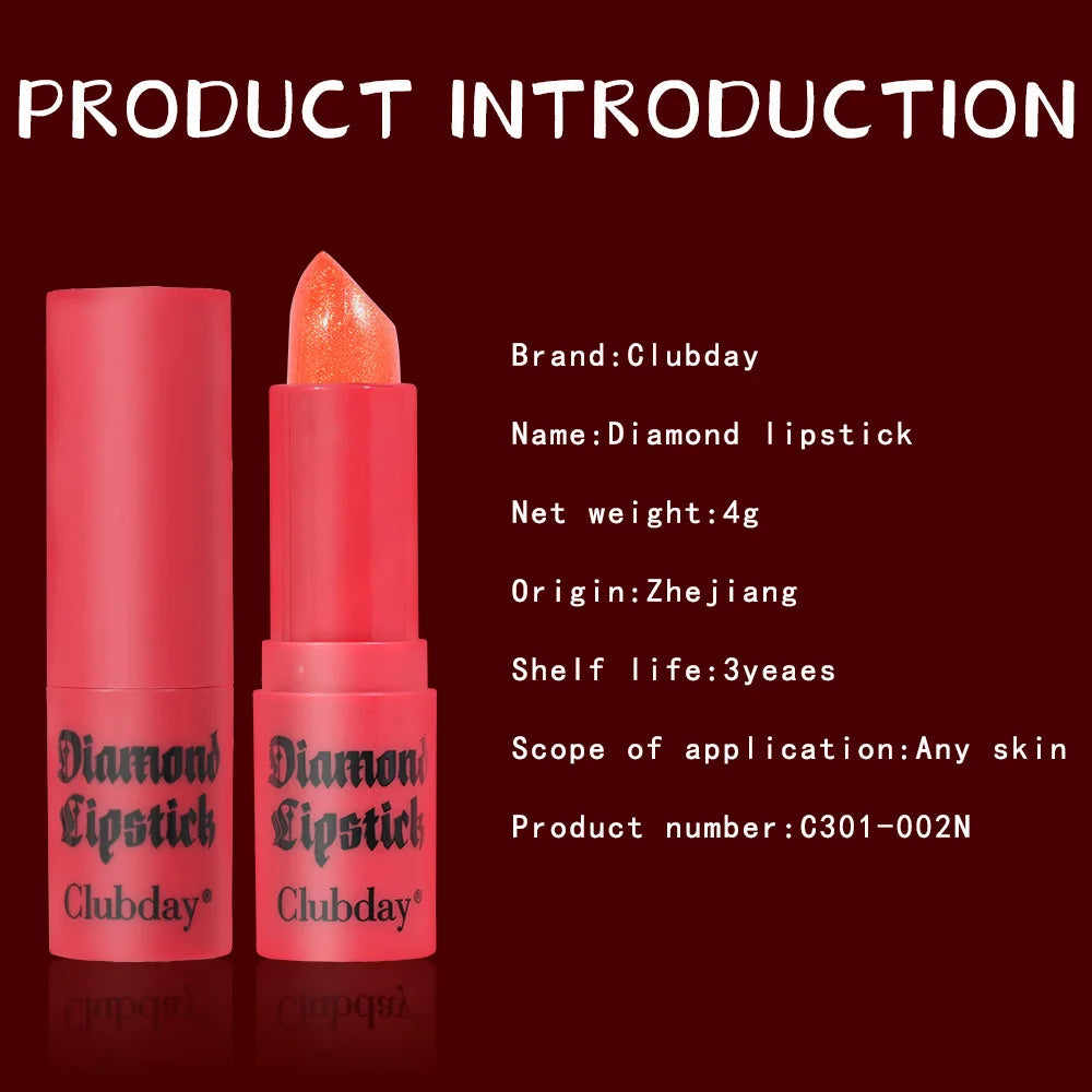 MISS ROSE Diamond Lip Gloss – Glass Shine, Neutral Pink Shades Lip Gloss PRIMED