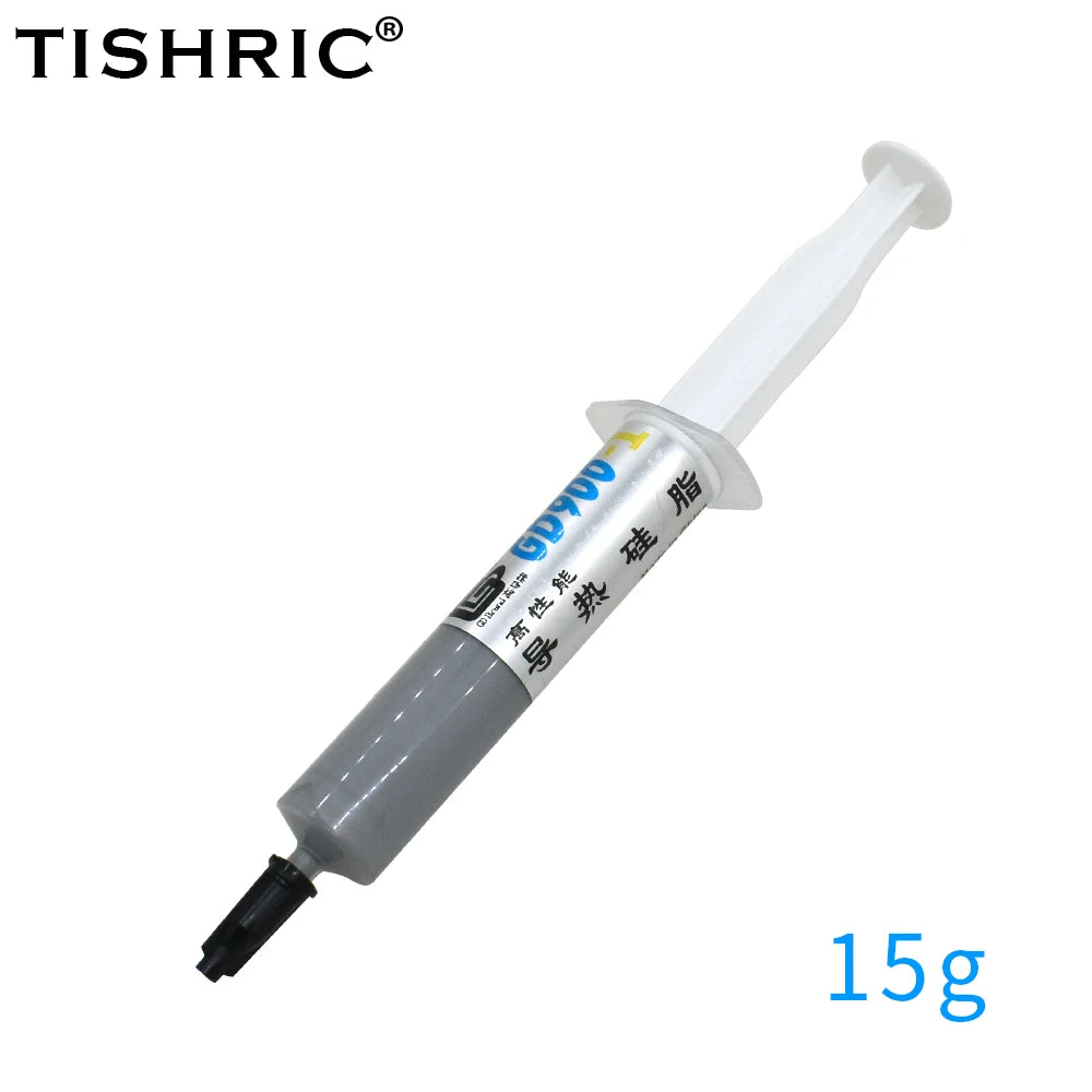 TISHRIC GD900-1 Thermal Paste CPU GPU Heatsink 1–30g Thermal Paste PRIMED 15g gd900-1 China Mainland