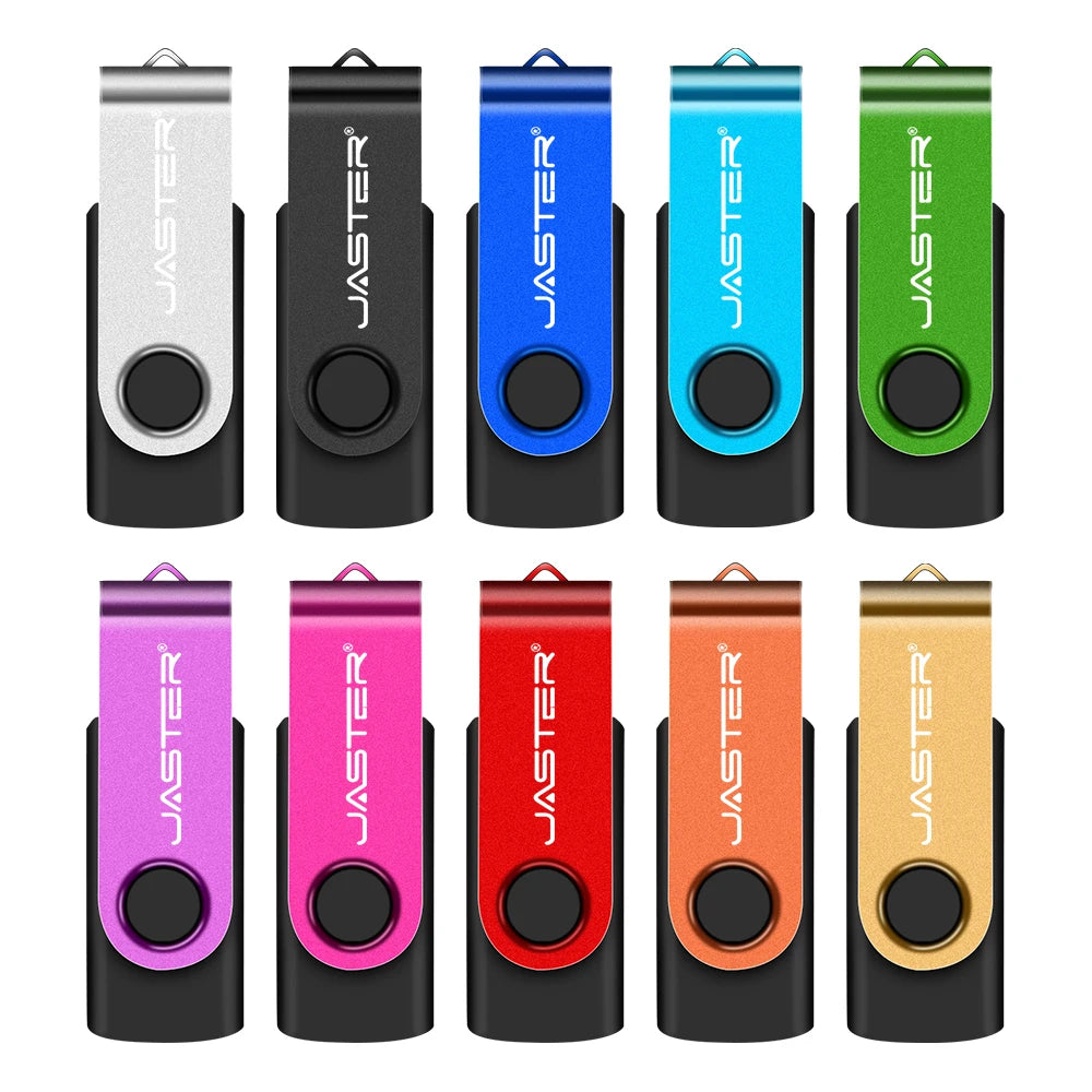 Custom Logo USB Flash Drive 128MB–128GB + Free Key Chain USB Flash Drive PRIMED