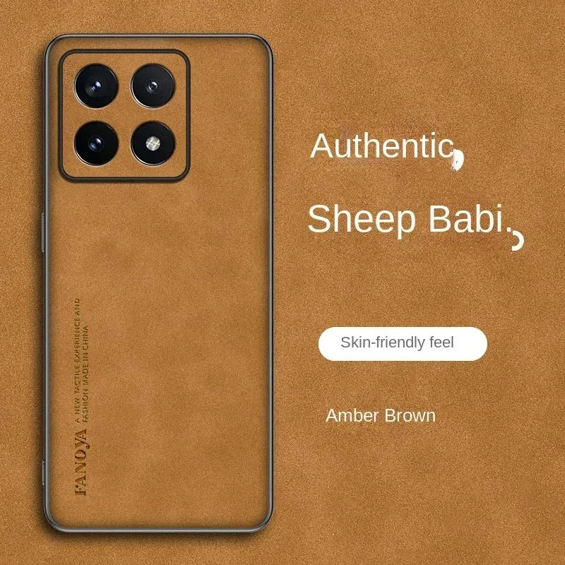 Xiaomi Leather TPU Shockproof Bumper Case | 14T 15 Ultra MIX