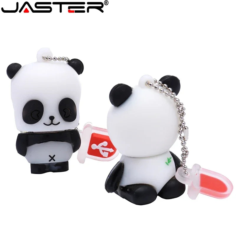 Panda USB 2.0 Flash Drive with Keychain – Kids Gift 4–64GB USB Flash Drive PRIMED
