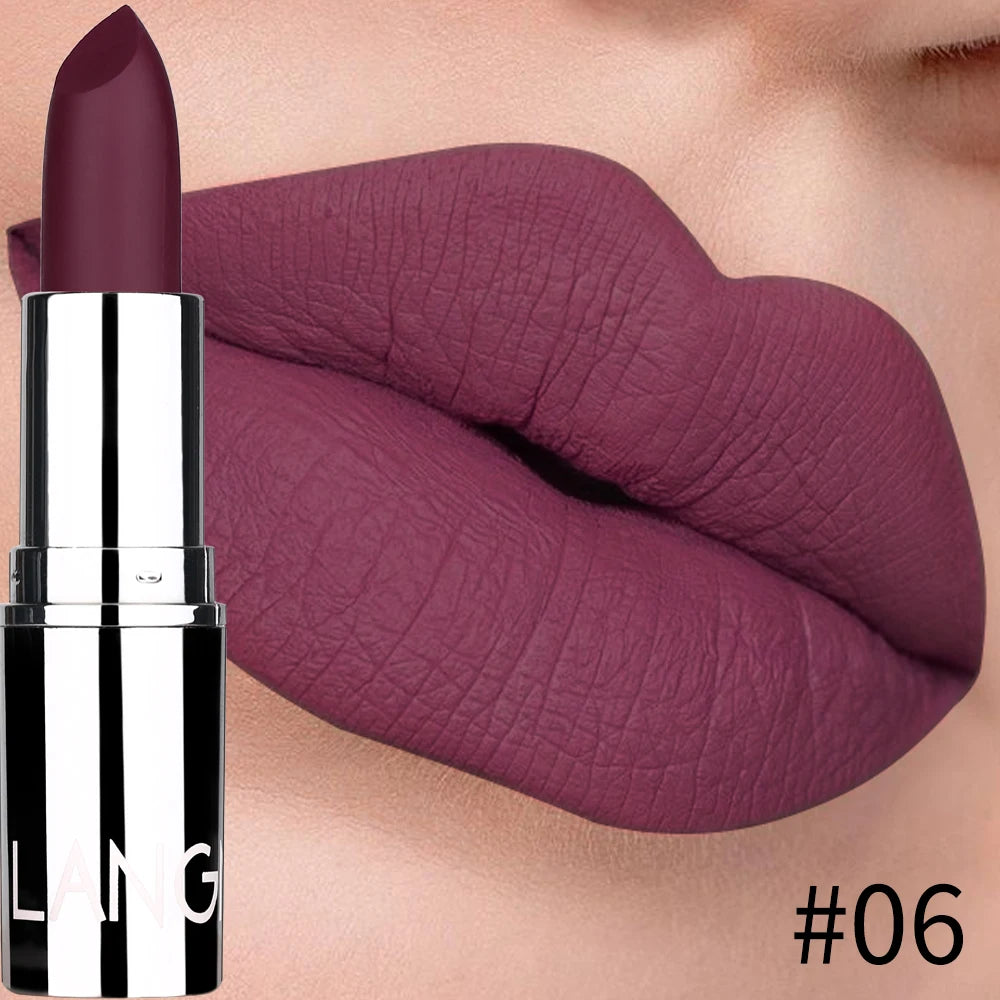 Velvet Matte Lipstick 8 Colors | Non-Stick, Long-Lasting