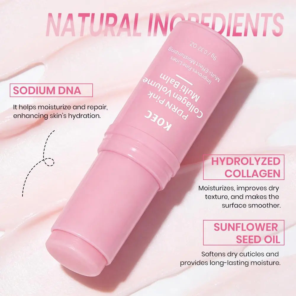 PDRN Pink Collagen Multi Balm – Face, Neck & Lip Moisture