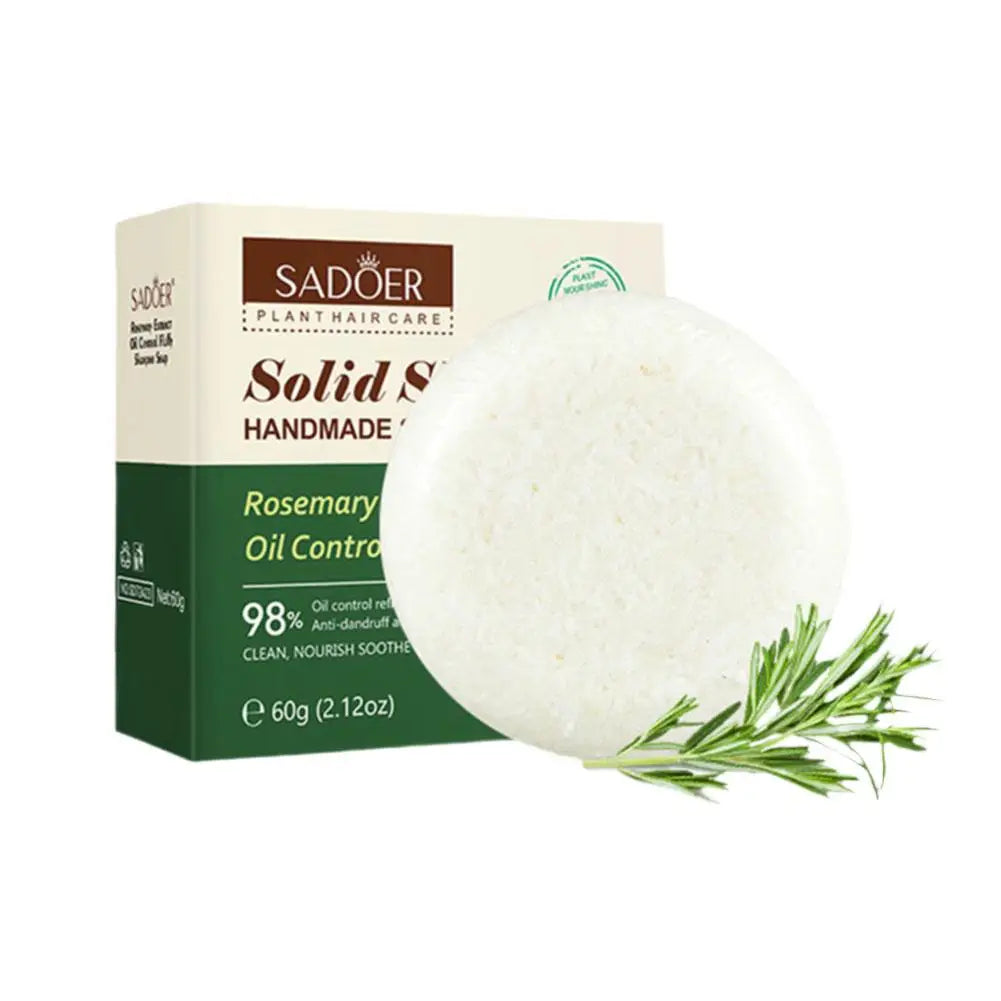 Rosemary Solid Shampoo Bar – Oil Control & Volumizing