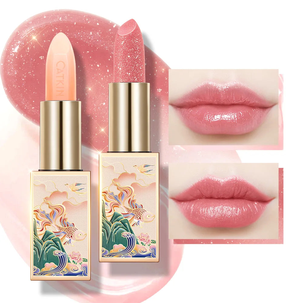 CATKIN pH Color-Change Moisturizing Lip Balm – 2-Pack Tinted Lip Balm PRIMED C01 C10