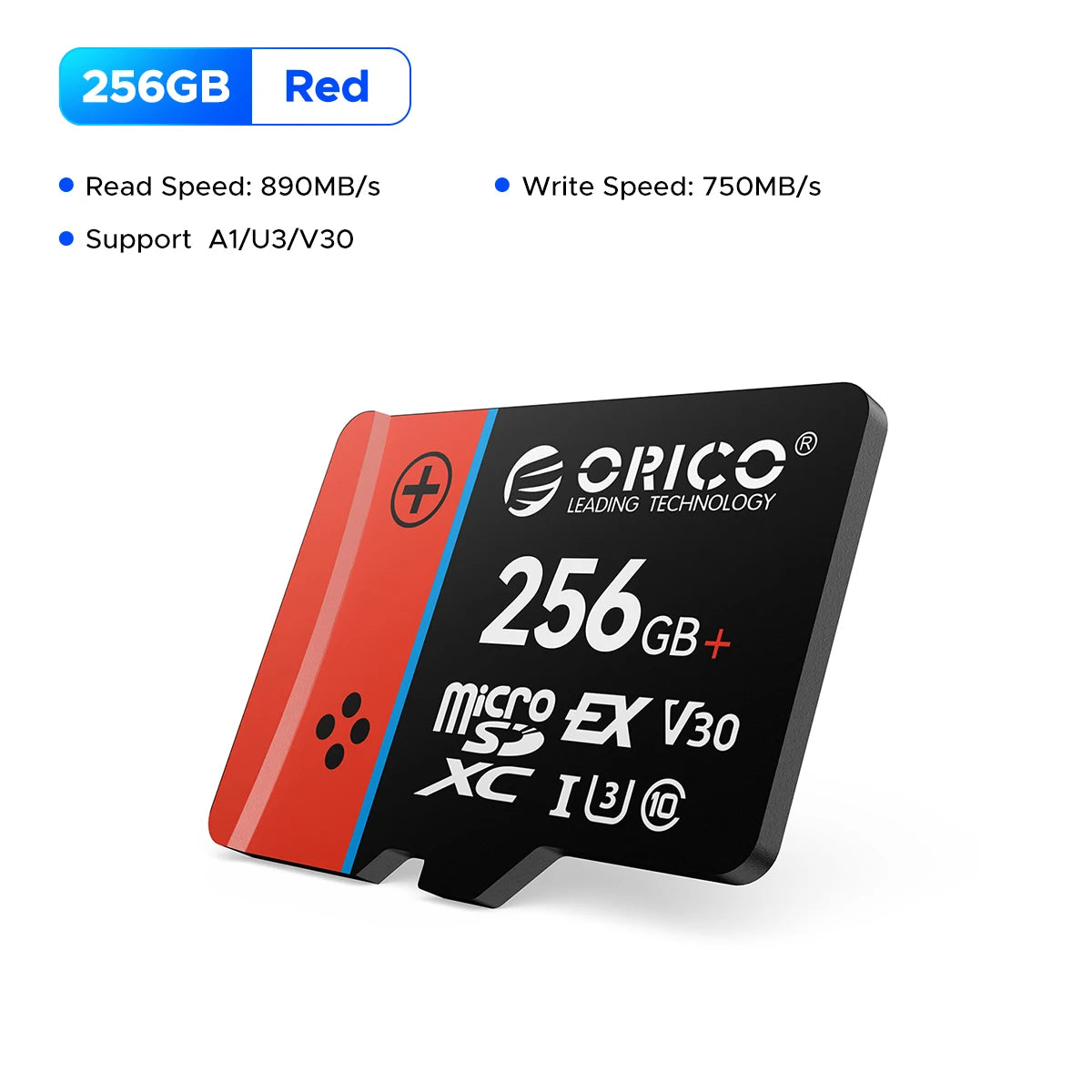 ORICO MicroSD Express Card 890MB/s C10 U3 V30 4K Gaming MicroSD Memory Card PRIMED 256GB China Mainland