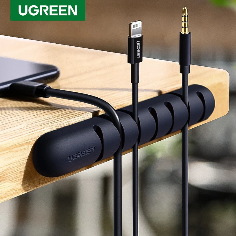 UGREEN Silicone Cable Organizer Clips | Cable Management Cable Management Clips PRIMED