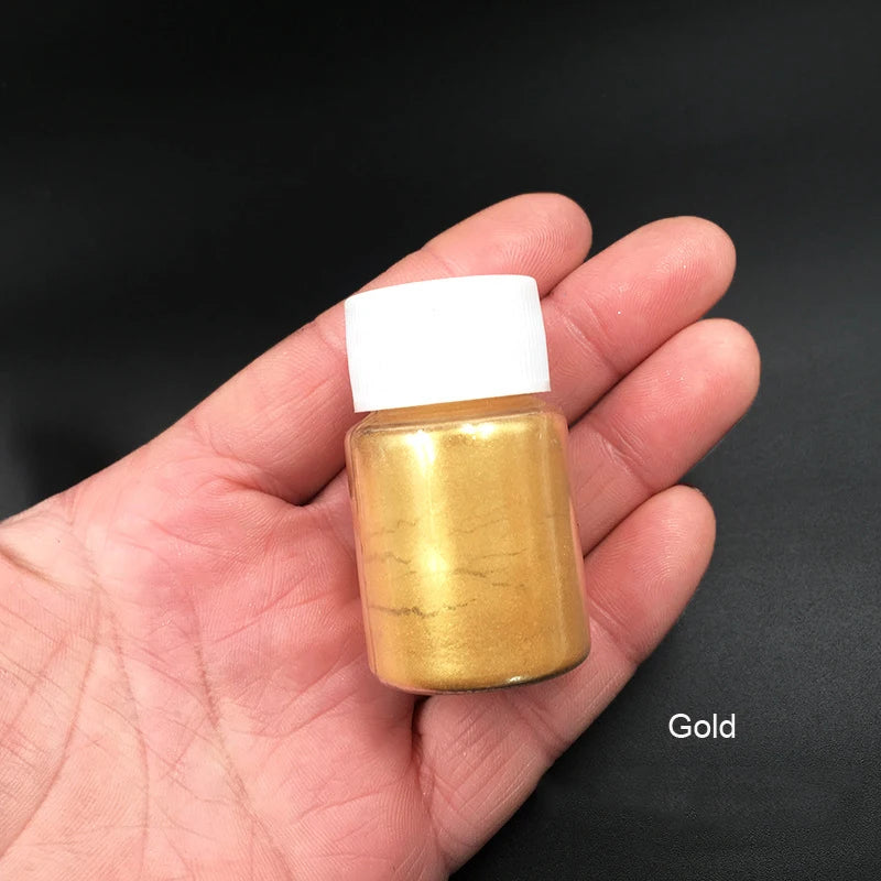 Holographic Nail Glitter Powder – Chrome Mirror Pigment Dust