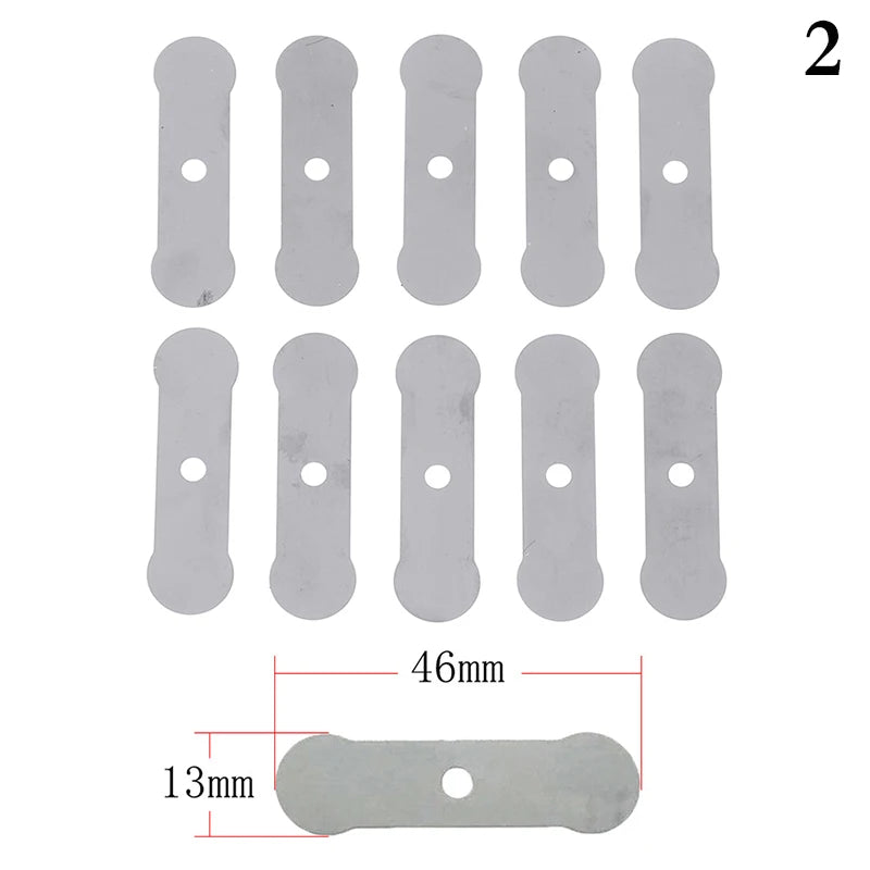 10-Pack Aluminum Valve Plates for Silent Oil-Free Air Compressors
