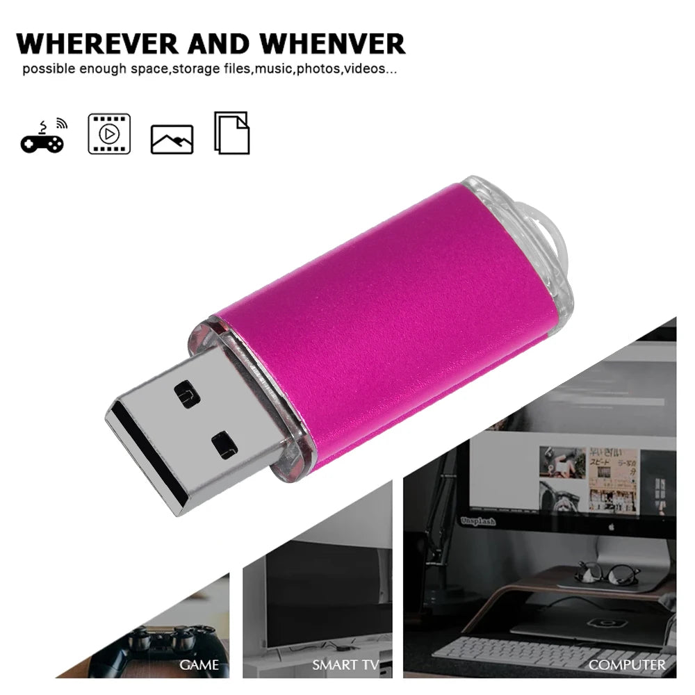 Metal USB 2.0 Flash Drive 4GB–64GB | Custom Logo Engraved USB Flash Drive PRIMED