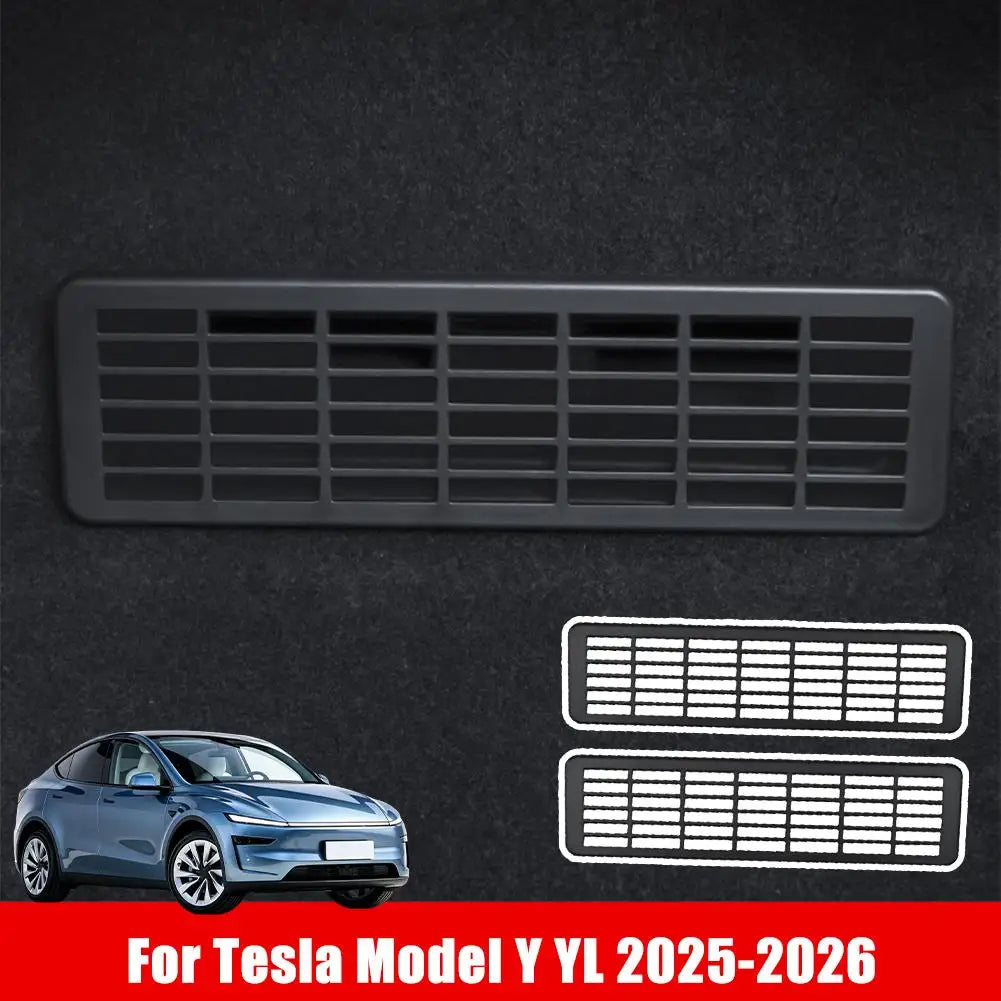 Tesla Model Y 2025-2026 Under-Seat Rear Vent Cover Pair
