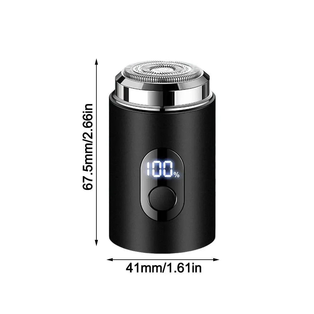 Type-C Electric Shaver Men – LED Display, Wet & Dry Travel