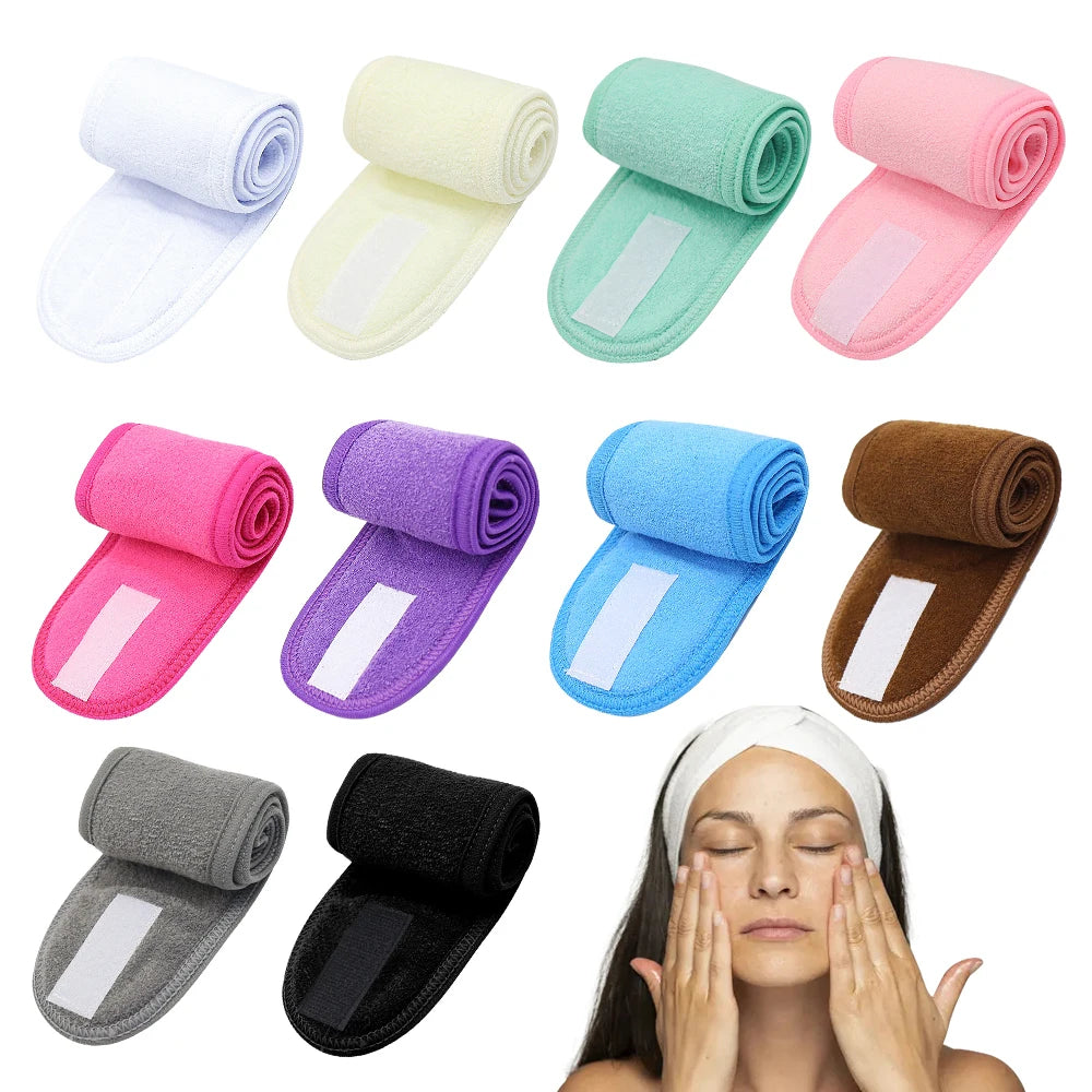 Adjustable Spa Headband – Lash Extension & Facial Accessory Spa Headband PRIMED