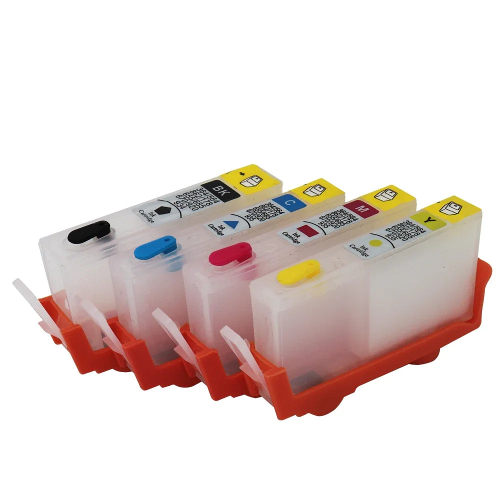 HP 178 178XL Refillable Ink Cartridges with ARC Chip – CMYK Refillable Ink Cartridge PRIMED