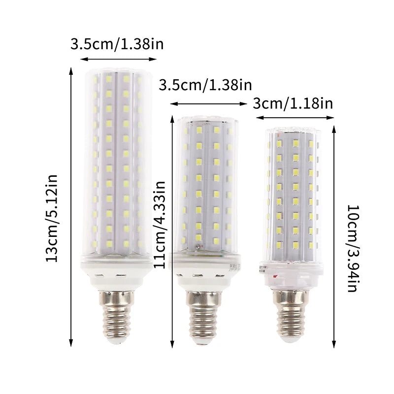 E27 E14 LED Corn Bulb 18W 20W 30W | 2835 SMD No-Flicker LED Corn Bulb PRIMED